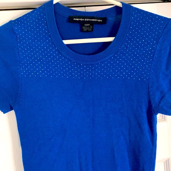 French Connection Blue dress size US 2 - Picture 1 of 3